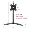 14" - 27" Height Adjustable Metal Base Computer Monitor Desk Stand Single Screen Mounting Bracket Support Arm(14-27 inch DZ22) view 2