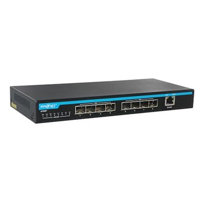 8-Port 10G SFP+ Managed Switch, L3 Web Managed, 160Gbps Bandwidth, Desktop/Wall Mount, Metal Fan Cooling, Console Port, Supports 1G/2.5G/10G SFP Modules, Port Isolation, LED Indicators