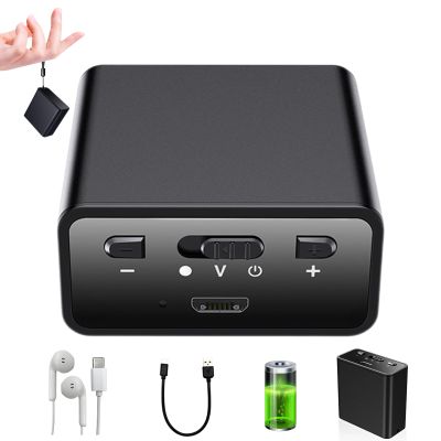 Magnetic Voice Recorder, Smart Mini Magnetic Voice Activated Recorder, Voice Recorder Spy Hidden for Lectures Meetings Interviews