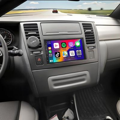 Car Stereo Radio for Nissan Tiida 2004-2011 with Wireless Carplay & Android Auto,7 Inch Car Audio Receiver GPS Navigation Unit with Bluetooth Head Unit Backup Camera WiFi SWC-2+32G