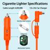 12V/24V Car Cable DC7909/8020 for Jackery explorer 240/300/500/1000 Power Station,E3000Pro,E2000Pro,E1500Pro,E1000Pro,E880Pro,E800Pro,E2000Plus,E1000Plus,E700Plus,E600Plus,E1500,E1000 v2 Power Station view 2