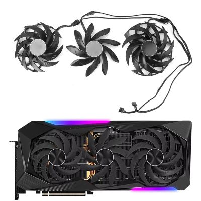 0.55A 93MM PLD10015B12H 4PIN DC12V GPU Fans for GIGABYTE RX6800XT 6900XT AORUS Graphics Card Cooling Fan (Fan-D)