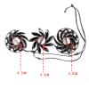 0.55A 93MM PLD10015B12H 4PIN DC12V GPU Fans for GIGABYTE RX6800XT 6900XT AORUS Graphics Card Cooling Fan (Fan-D) view 4