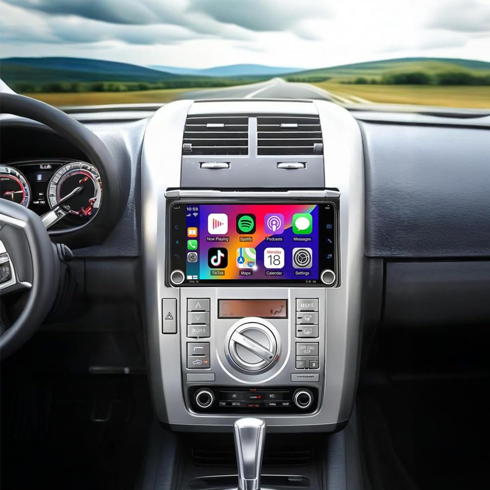 4+64G Car Stereo Radio for Toyota Scion tC 2007-2016 with Wireless Carplay & Android Auto,7 Inch Car Audio Receiver GPS Navigation Unit with Bluetooth Head Unit Backup Camera WiFi SWC