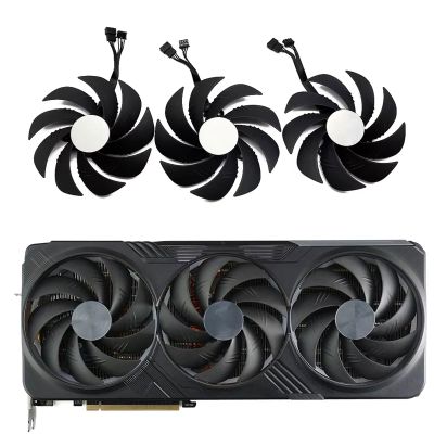 0.50A 106MM PLD10020S12H 4PIN DC12V GPU Fans for GIGABYTE RTX4080 4080S 4090 Gaming Graphics Card Cooling Fan (Fan-D)
