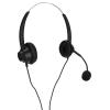 ciciglow Binaural Business Headset, Type C Double Sided Headset with Noise Cancelling Microphone Binaural Headphone for Call Center Online Course Conference Call view 3