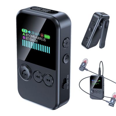 Music Player, Hd Low-Latency Sound, 6.4x3.7x2.5cm, Wireless Music Adapter, Bl-uetooth Audio Receiver, Compact and Travel Ready, for Work, Travel