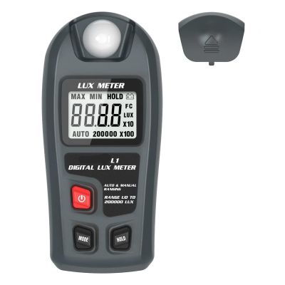 lux Meter, Lux Meter Digital Illuminometer 0200,000lux LCD Pocket Light Lux/FC Measure Tester Sensor Photometer Luxmeter Lighting Intensity Brightness Measurement