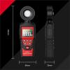 lux Meter, HT620 Digital Light Meter 100000 LUX Photometer Luxmeter Professional Lux FC Test LED High Accuracy Illuminometer Lighting Intensity Brightness Measurement(HT620) view 4