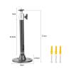 6mm Camera Monopods Projector Tripod Metal Wall Ceiling Mount 1/4 Hanger Mounting YG300 HY300 Pro TDA6W Mini Projector Bracket(Black) view 2