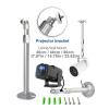 20/40/60cm Projector Tripod Metal Wall Ceiling Mount 1/4 Holder Stand Mounting for HY300 Pro HY320 Mini P30 TD80W Mini Projector(60cm) view 3