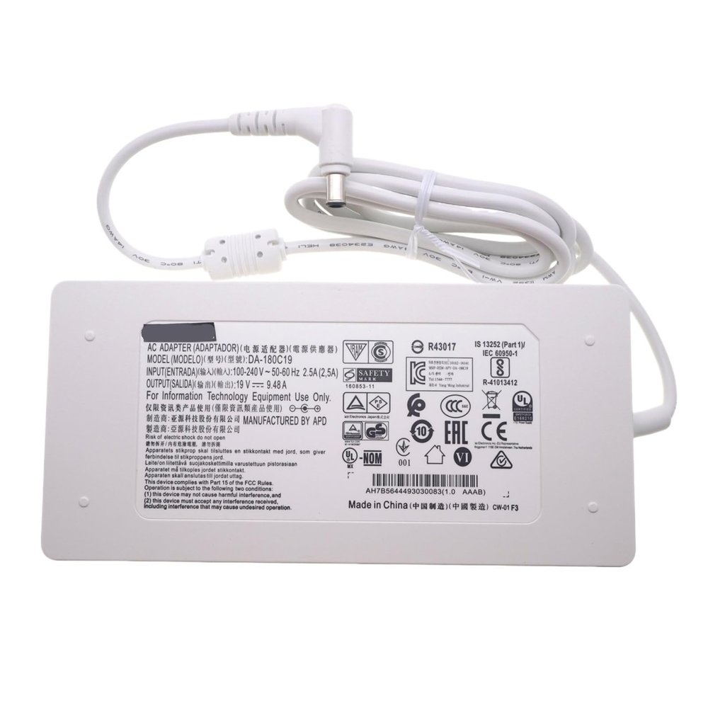 19V 9.48A 180W AC Adapter(EU Plug)