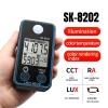 lux Meter, Light Meter Digital Illuminance Handheld Lux Tester LCD 0.5-300,000 Lux/Fc Pocket Luxmeter Photometer Grow Plants Lighting Intensity Brightness Measurement(SK-8203) view 4
