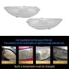 Car Headlight Lens Cover Headlamp Lampshade Compatible for Spirior 09-13 Headlamps Transparent Glass Lampshades Lamp Shell(Left) view 3