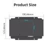 Senisway 7 Inch Industrial Touch Monitors 10 Points Embedded Open Frame Monitor 1024x 600 @ 60Hz TFT LCD Suitable for kiosks, ATMs, Vending Machines view 2
