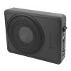 10in Active Car Subwoofer, Slim Under Seating Bass Speaker Enclosure, Thin 27in. Height Aluminum Alloy with 800W Output, Amplifier Template for Clear view 2