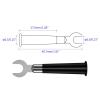 10PCS 6MM Insulated Fork Spade U-Type Wire Connector Electrical Crimp Terminal Y Spade Copper Banana Socket 6mm J.10009(5 red 5 Black) view 4