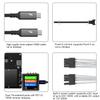 PCIE 3.0 x16 24Gbps Thunderbolt eGPU Dock, Cable Compatible with External GPU NVIDIA AMD Graphics Card for Windows Laptop Gaming Console Featuring Thunderbolt 3/4 USB 4, Powered by PD/DC/ATX view 4