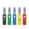 10PCS 4MM Banana Audio Speaker Electrical Screw Connector 5 Colors Electrical Accessories Q.10016(5 red 5 Black) view 3