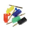 100PCS 2MM Male Retractable Tube Stackable Banana Wire Solder Connector(Yellow) view 4