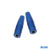 100PCS 4MM Banana Socket Female Adapter Extension Insulated Banana Coupler Connector(Blue) view 2
