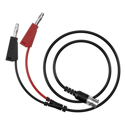 100CM BNC Male to Stackable 4MM Banana Low Loss Coaxial Cable Test Lead Connectors for Oscilloscope J.70044