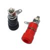 10pcs Amplifier Terminal Binding Post Banana Jack Socket Panel Mount Connector for 4mm Banana(Red) view 1