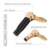 20PCS 4mm L-Shaped Right Angle Banana Soft Plastic Shell 90 Degree Banana Connector Red Black view 3