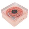 ariarly Bluetooth Speaker with Ambient Light and Time Display Retro Player Style Speaker 3 in 1 Multifunction Small Stereo Wireless for Bedroom, Party (Pink) view 2