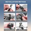 ciciglow Camera Expansion Mount Bracket, Camera Expansion Drone Mount Bracket with 1/4 Thread Hole Adapter Compatible with for Air 3S, Air 3, fit for 3 view 3