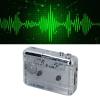 Zunate Vintage Cassette Player, Portable Retro Casette Tape Player with Auto Reverse, 3.5mm AUX Jack, Transparent Cassette to MP3 Converter for Laptop CD Engraver view 4