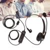 PinzqTrading ENC Telephone Headset, Single Ear Service Headphone with USB Plug, Active Noise Cancellation for Call Center, Telemarketing, Customer Service, Clear Conversations, Comfortable to view 4