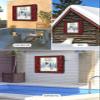 Outdoor TV Cover Merry Christmas Tree Cute Snowman Weatherproof Waterproof Outside TV Protector with Zipper,Snowflake on Red Black Plaid Smart Television Screen Cover for 30 to 32Inch Screens view 4