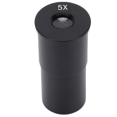Vikye Microscope Eyepiece, 5X Magnification with 23.2mm Interface and 11.5 Field of View, for Standard Microscopes in Research and Education