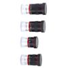 125." 68 Wide Angle Eyepiece Kit, 6mm 9mm 15mm 20mm Telescope Eyepieces, Fully Multi Coated Optical Glass Lenses, Eye Relief for Astronomy Observation, Aluminum view 2