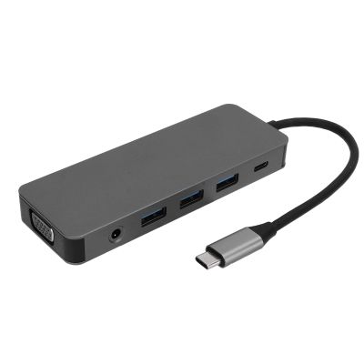 USB C Hub 11 in 1 Multiport Adapter, USB C Docking Station with 4K PD Fast Charging 100W, USB 30. SD Card Reader, RJ45 Ethernet Port, 35mm. Audio for Pro Air Laptop