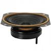 4C3PAB 4" Indoor Square Frame Loudspeaker with Cloth Surround, oz, 96 dB, Ohms, Black view 1