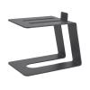 2X Tabletop Speaker Stand, Universal Table Mount Audio Bracket Holder, Sturdy Iron Construction 7.28x5.12x4.72inch for Studio & Home Workspace view 3