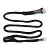 12V Car Amplifier Wiring Harness Cable Socket, Amplifier ISO Plug, Fidelity for, with ABS and Metal Material for Stable Data view 1