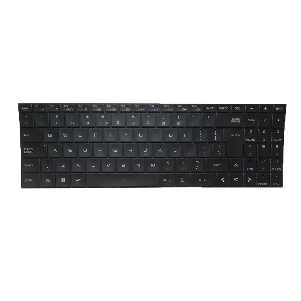 (Big Return) Laptop Keyboard for Eluktronics MAX-15 15.6 United States US Without Backlit Black No Frame New