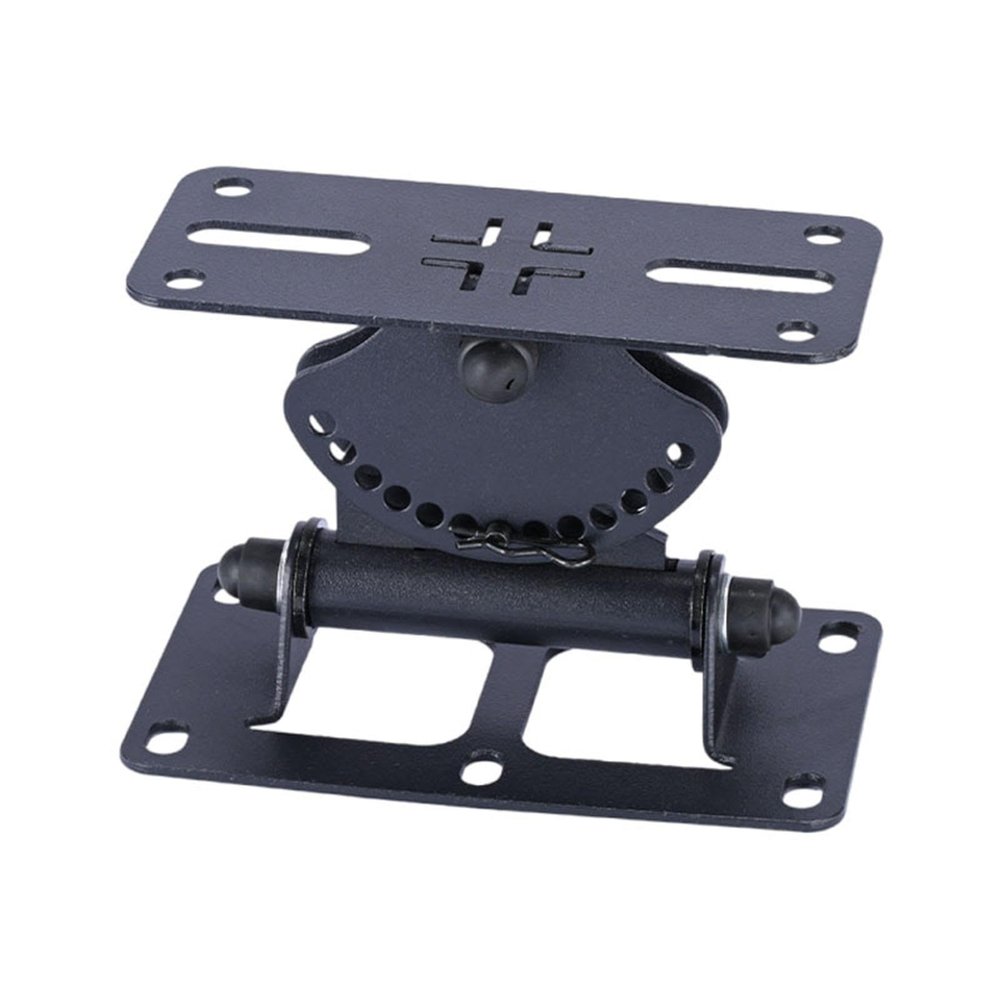 Speaker Wall Mount Bracket KTV Audio Shelf Adjustable Angle Holder Stand Universal for Bookshelf Speakers 25kg Capacity