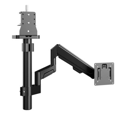 14-36 inch gas spring height adjustable screen stand monitor stand full motion desktop mount computer stand load-bearing 12 kg H3