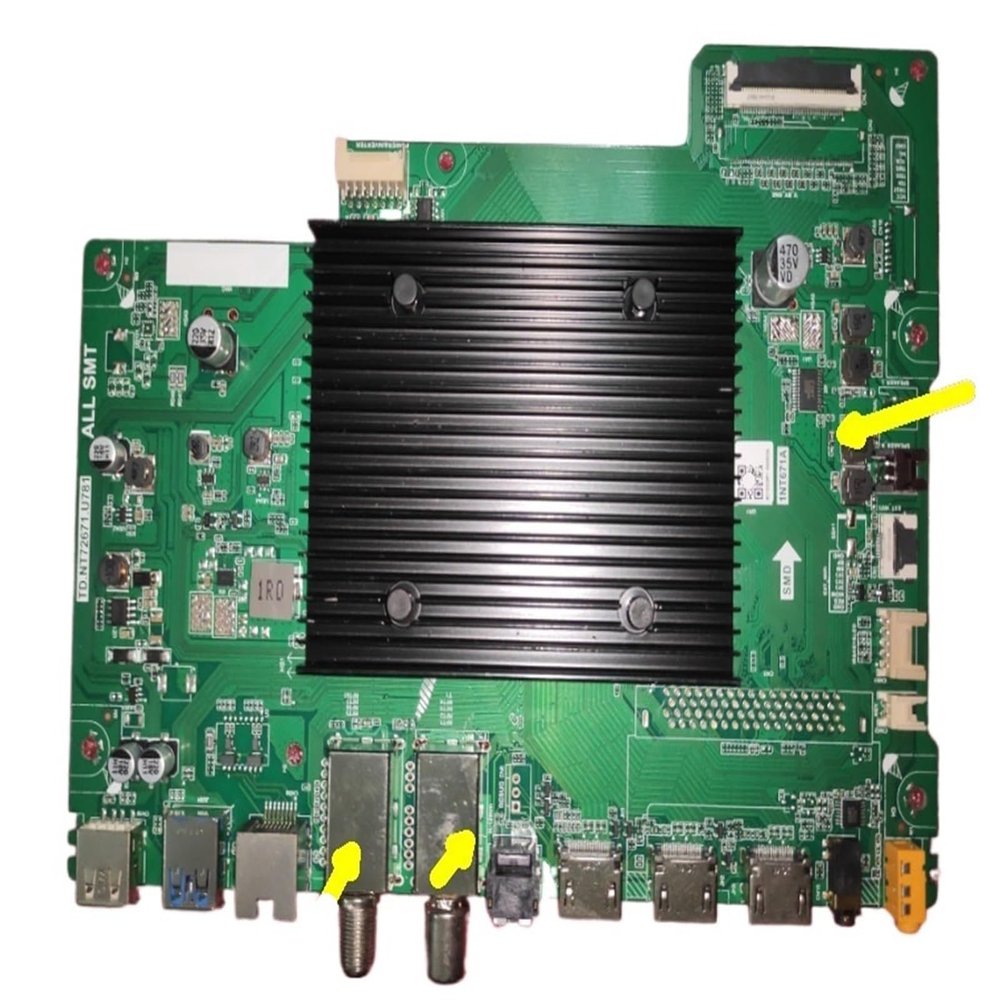 TV Motherboard TD.NT72671.U781 INT671A 02t-maant72671-ca04 Tested Well Physical Phot,(2T NO CI)