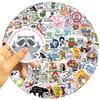 100PCS Funny Holographic Stickers Sarcastic Meme Stickers Waterproof Vinyl Decals for Laptop Water Bottle Skateboard Luggage Car Bumper for Kids Teens Girls Adults view 3