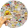 100PCS Emotional Support Animal Stickers Affirmation Sticker Pack for Adults or Kids Cute Inspirational Buddies for Laptop Water Bottle Skateboard Luggage Car Bumper view 2