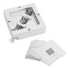 BGA Reballing Rework Station HT 90, BGA Rework Station with Diagonal Template, Aluminum Alloy Tin Planting Station for Computer CPU Phone Welder Kits, Includes 10Pcs view 3
