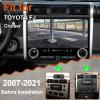 128GB Touchscreen Android 13 Stereo Radio for Toyota FJ Cruiser 2007-2021 with Wireless CarPlay & Android Auto Replacement Upgrade Head Unit Tesla Style Car Radio with GPS Navigation Bluetooth WiFi view 2