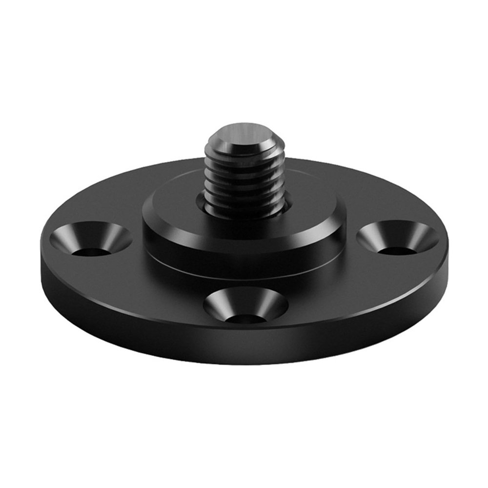 Aluminum 3/8" Universals Mounting Base for Video Equipment Photography Lights Tablet Stand Accessories Ball Head Adapter