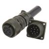 1PCS 10-pin Connector MS3106A-18-1 S/P Straight Aviation Plug view 2