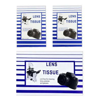 100Pieces Camera Maintenance Paper Two Size Lens Cloth for Smartphone Computer Screen ScratchFree Protections Digital Camera Maintenance Supplies